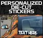 Personalized Die-Cut Vinyl Decals