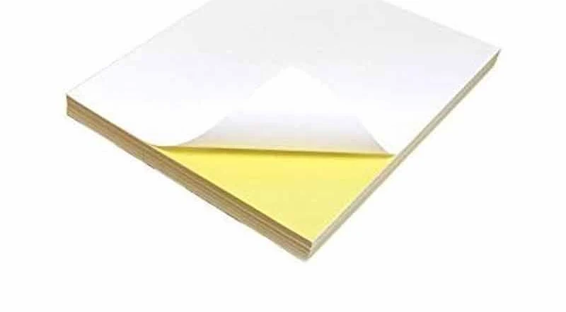 AKA 100 Sheets of Quality A4 White MATT Self Adhesive Sticky Back Label Printing Paper