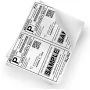 Compulabel Half Sheet Shipping Label for Laser & Inkjet Printers