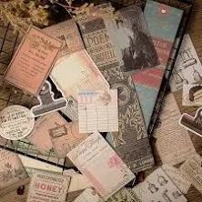 Stamprints Vintage Old Elements Self-Adhesive Decorative Stickers