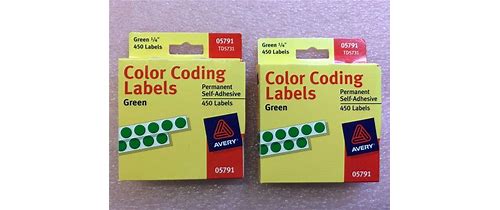 TD5731 Avery 05791 Green Colo…