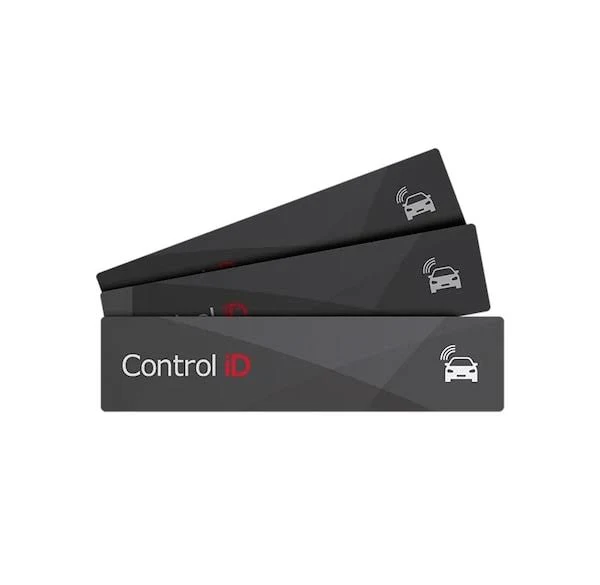CONTROL ID UHF Adhesive Tag, PET, Glass Surfaces, Package of 25, RFID/TAG/UHF