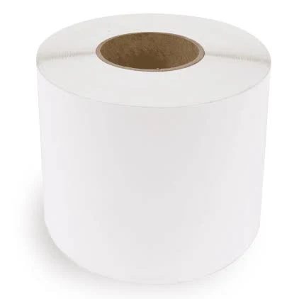 8" Continuous Feed Inkjet Roll Labels - Choose Your Material and Finish