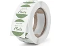 45mm round compostable sticker Made from Plants