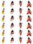 Dragon Ball Sticker Labels for Bag Lollipop Birthday Party Favors Rewards | 24 | Paper | Anime & Manga | Stickers