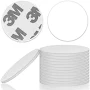 100 Pcs NFC Tags, Stickers Cards with Adhesive Back, Round Rewritable Cards, 504 Bytes Memory Compatible with NFC Enabled Phones (25mm)