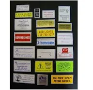 1,000 Custom Printed Labels, Rectangle Stickers, various sizes (your choice of label & ink color)