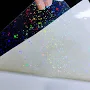15 pack Stars Holographic self adhesive Cold Laminate - For Sticker, card making, photo decorating