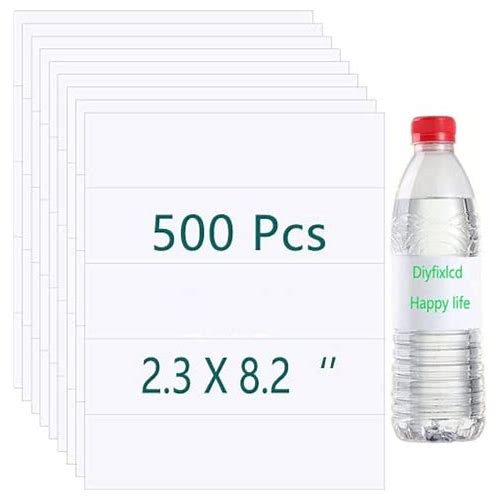 Diyfixlcd 500 Piece Printable Wate…