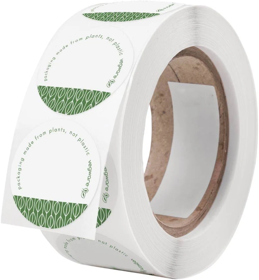 Vegware Compostable Write-On Stickers