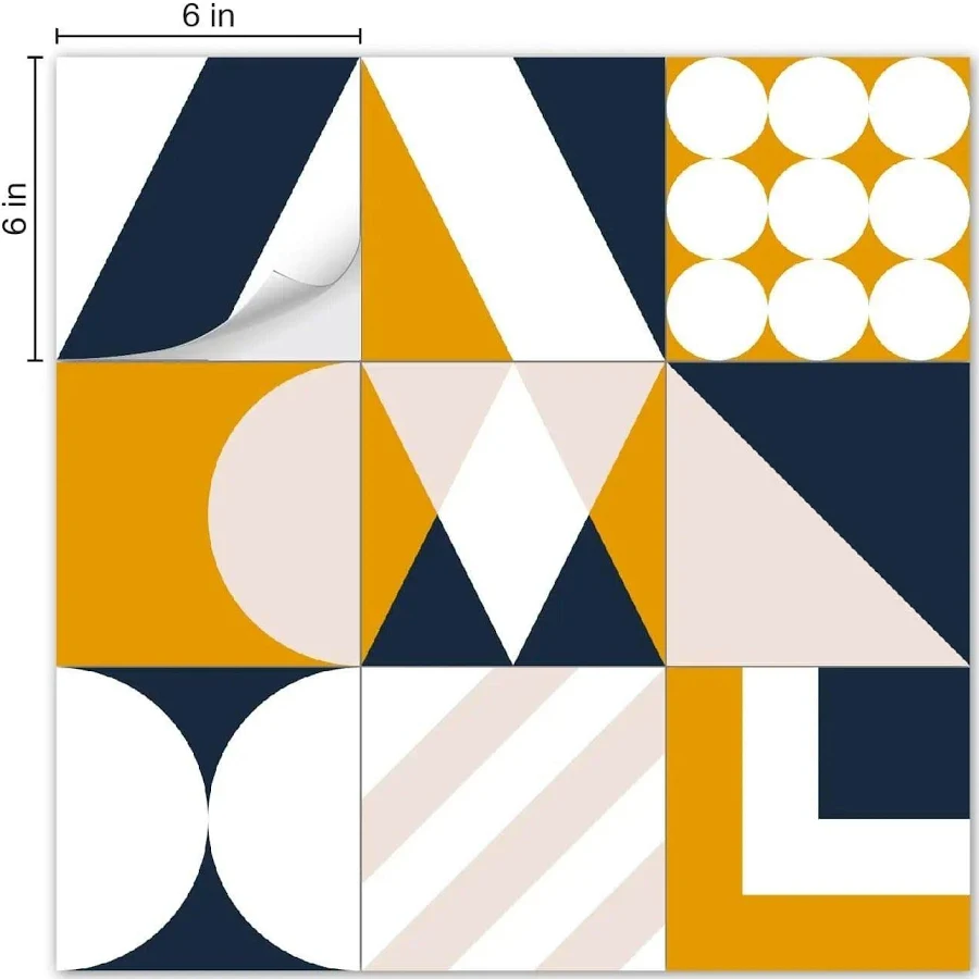 Geometric Tile Stickers
