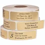 Roll of 500 Address Labels (Gold)
