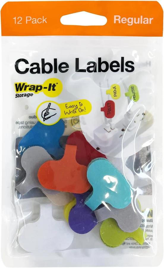 Wrap-It Storage Cable Labels