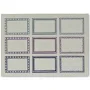 Small Self-Adhesive Labels (Packet of 18) Purple-Blue