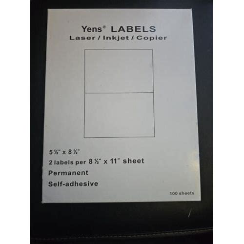 Yens- Self Adhesive Labels Laser/…