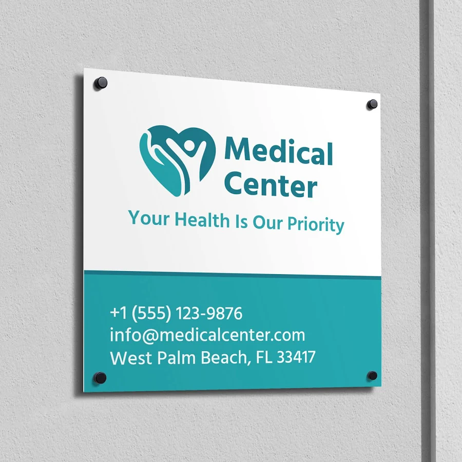 Custom Aluminum Signs