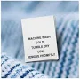 100 PRINTED CARE LABELS (Style 2-Machine Wash Cold...)