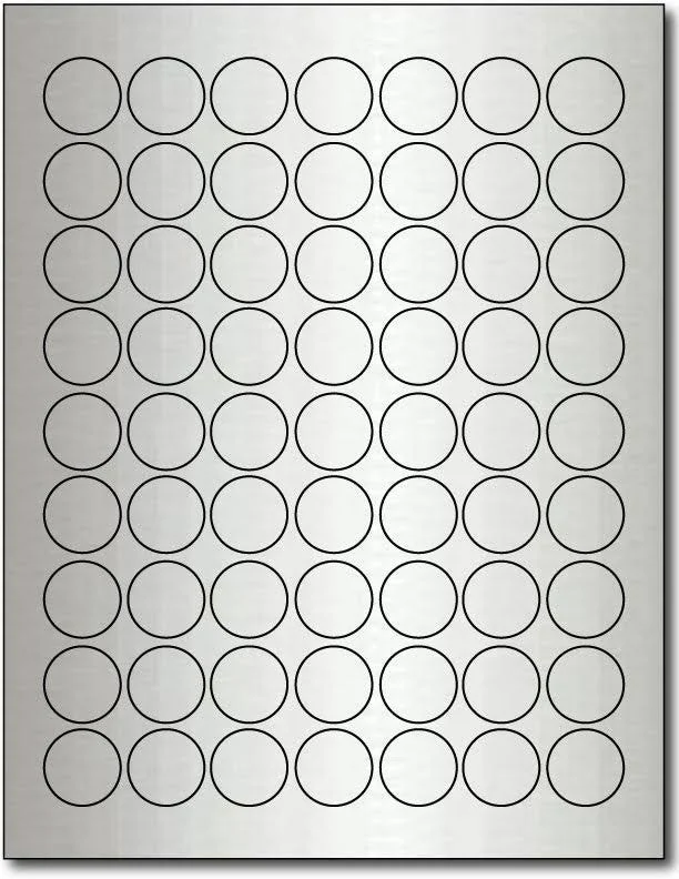 Round Foil Labels