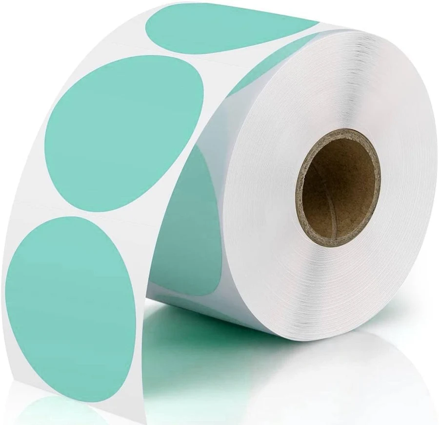 JADEN 2inch Self-Adhesive Label Circle Sticker Label