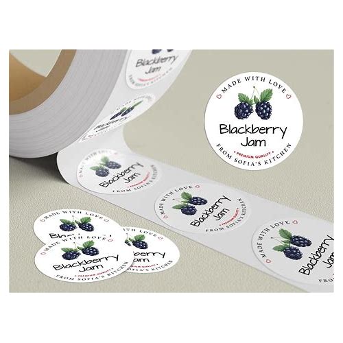 Personalized Blackberry Jam Roll …