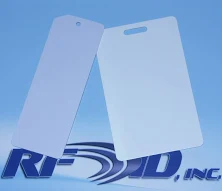 Model P5025 PVC Tag, Peel & Stick Backing, 50x25mm, UHF 902-928 MHz passive RFID