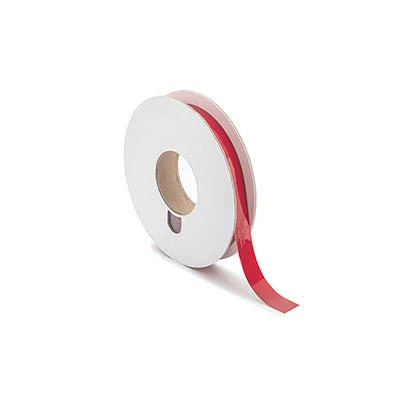 Adhesive Labels, 3" x 100', Red By HellermannTyton 558-00373