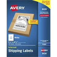 Avery TrueBlock Shipping Labels 8426