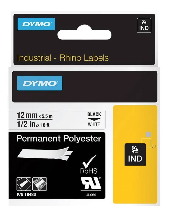 Dymo Rhino Permanent Poly Labels