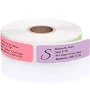 Rainbow Colors Rolled Return Address Labels