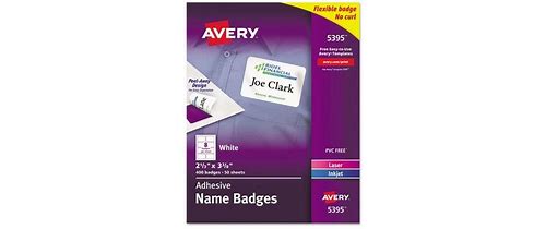 Avery® Flexible Self-Adhesive La…