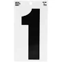 Everbilt 5 in. Mylar Reflective Self-Adhesive Number Mailbox Sticker