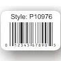 Quantity 1000 - 3'' x 2'' Paper UPC Barcode Labels & Stickers