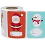 Christmas Tags Christmas to from Labels Self Adhesive Christmas Gift Tags Santa Claus Stickers Christmas Stickers Tag Sticker Christmas Paper Tags,