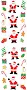 Mrs. Grossman's Santa and Things Stickers