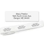 Gloss White Standard Rolled Return Address Labels