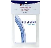 Blueberry Fruit wine Labels 30/Pack Fruit Labels Collection