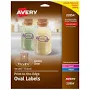 Avery Easy Peel Glossy Clear Labels