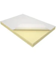 100 Pcs Blank Printing Paper Label Paper Stickers Inkjet Printer Paper Adhesive Shipping Labels White Office