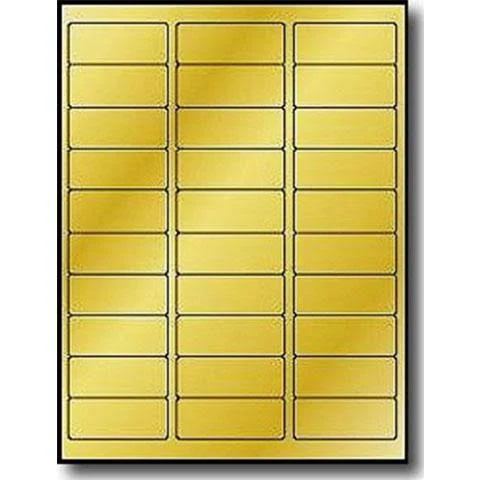 Metallic Laser Labels Skool Krafts per Sheet Sheets