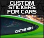 Custom Lettering Decals for Cars