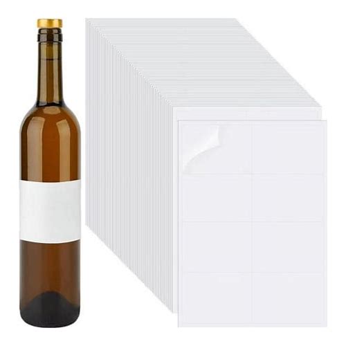 320Pcs Adhesive Wine Bottle Lab…