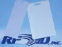 Model P8025 PVC Tag, Peel & Stick backing, 80mmx25mm, UHF 902-928 MHz passive RFID