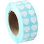 3000 Pieces Blank Labels Small Labels for 5D DIY Diamond Painting (Heart shaped)