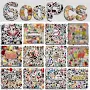 600Pcs Mixed with Classic Anime Theme Sticker Pack