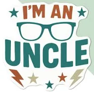 'I'm An Uncle' Premium Vinyl Decal Sticker – Waterproof, Durable & Easy To Apply