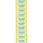 Custom Printed Standard Barcode Heat Seal Labels