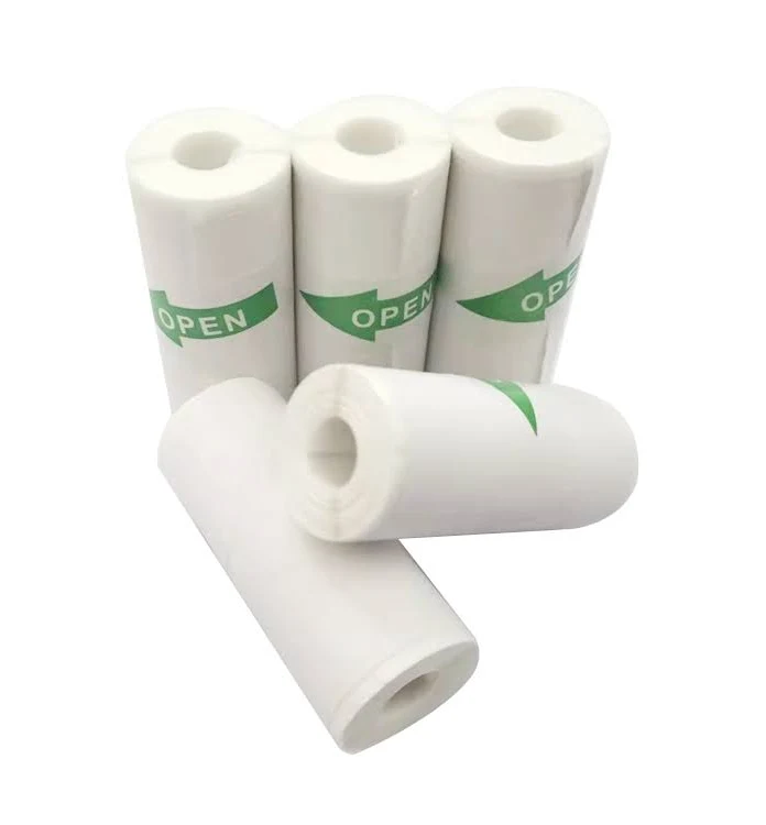 10pcs Self-adhesive Label Printer Paper Sticker, Size: 57 x 25 mm