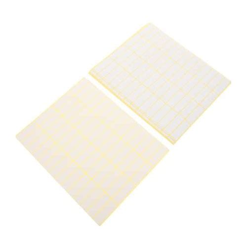 15 Sheets Label Sticker Blank Stic…