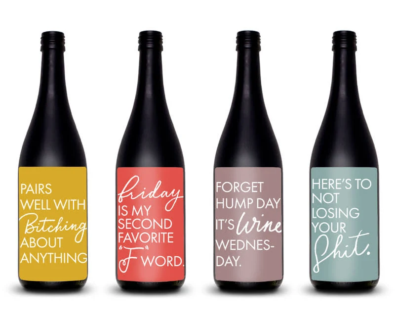Honest Wine Label Set