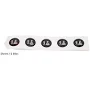 Nfc Stickers Set 504 Bytes NFC , 30Pcs Programmable NFC Stickers for TagMo Phone, Pvc, Small Size, Lightweight, Easy to Carry. Suitable for URLs, text